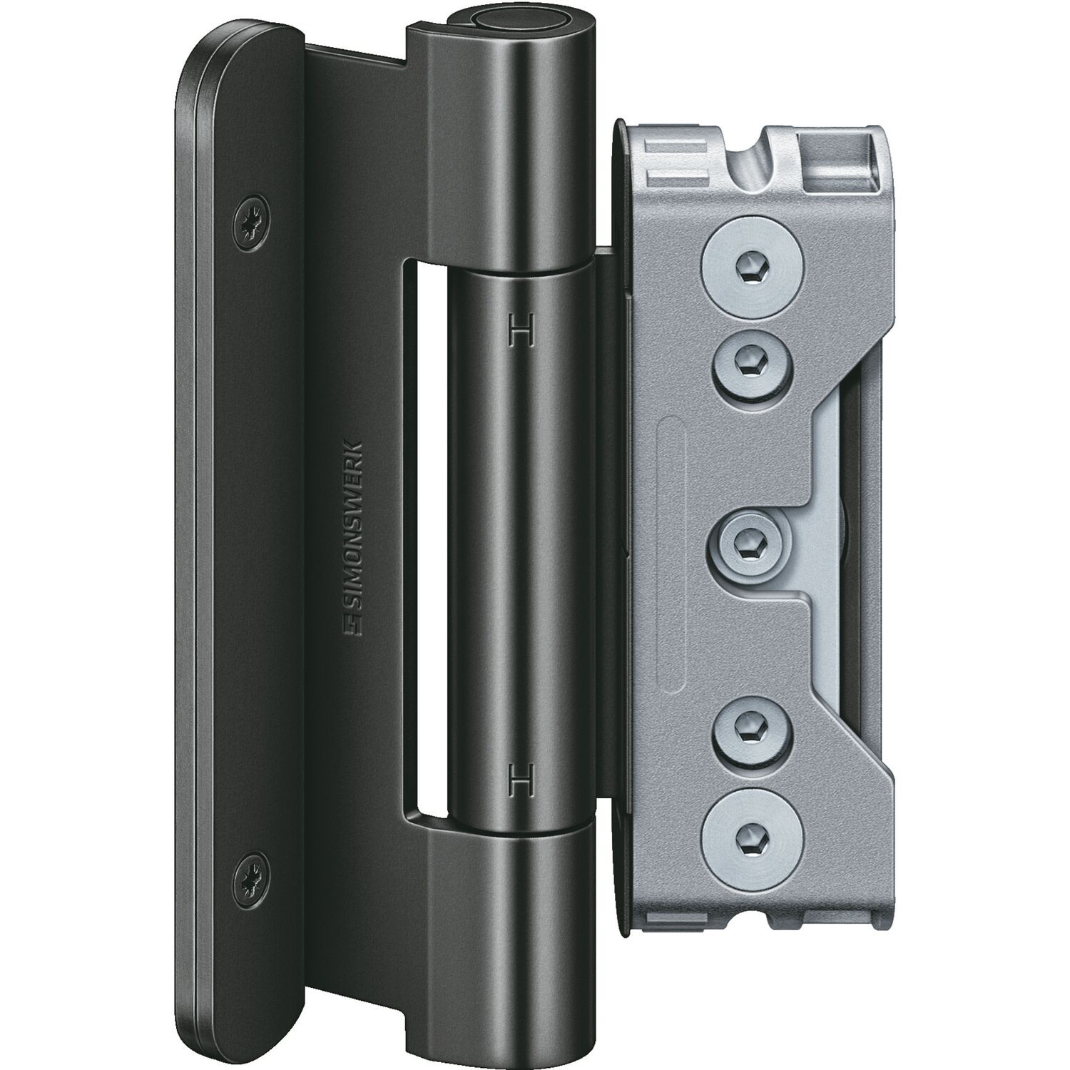 Simonswerk Türband BAKA Protect 4010 3D FD MSTS Stiftsicherung, 1Satz=3Stk. Stahl schwarz