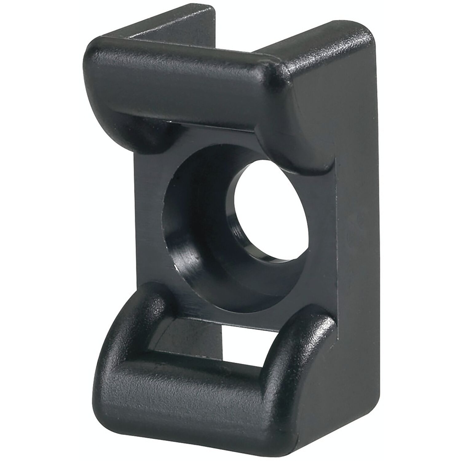 Befestigungssockel für Kabelbinder 6 mm zum Schrauben und Nieten (100 Stück)