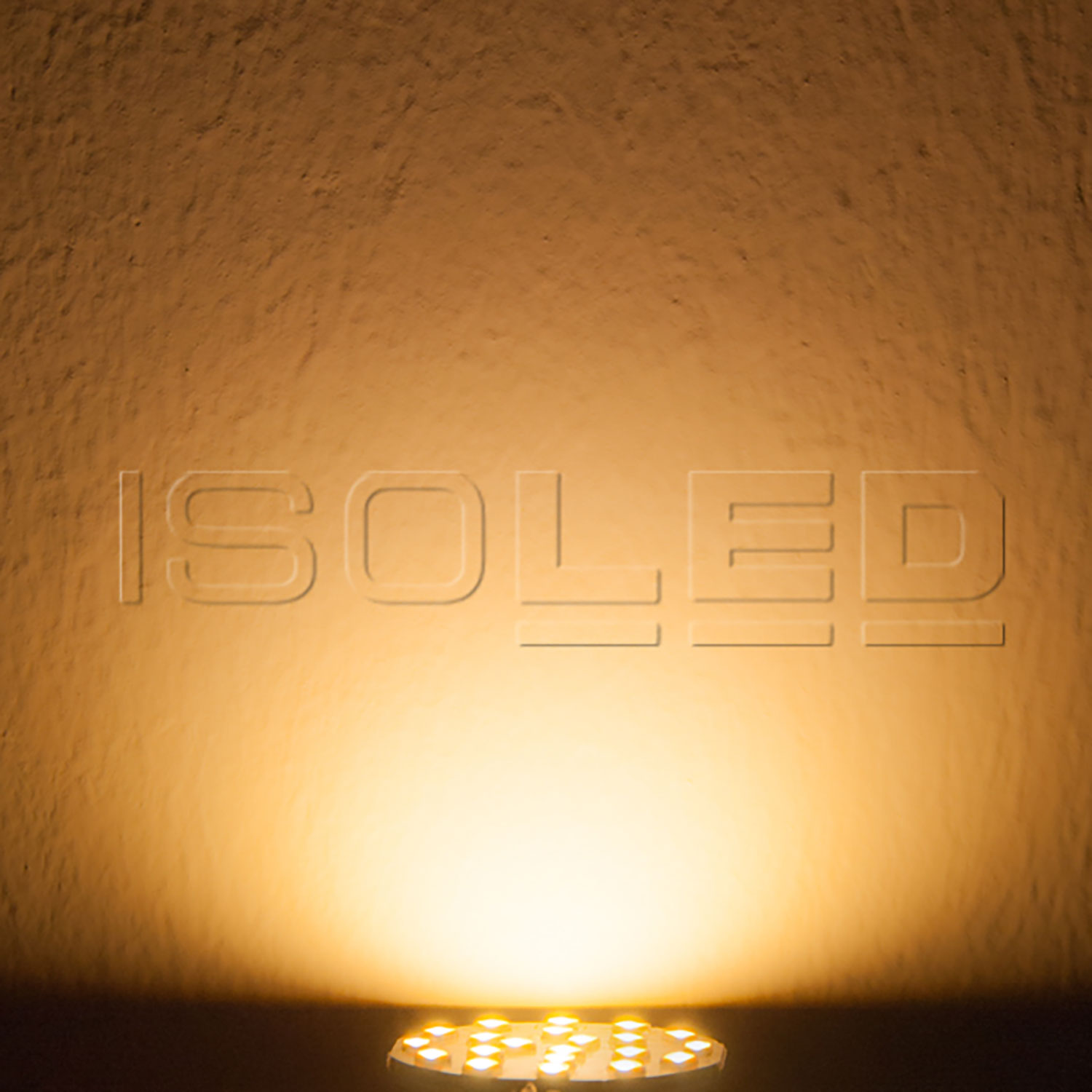 ISOLED G4 LED 21SMD 3W warmweiß Pin seitlich