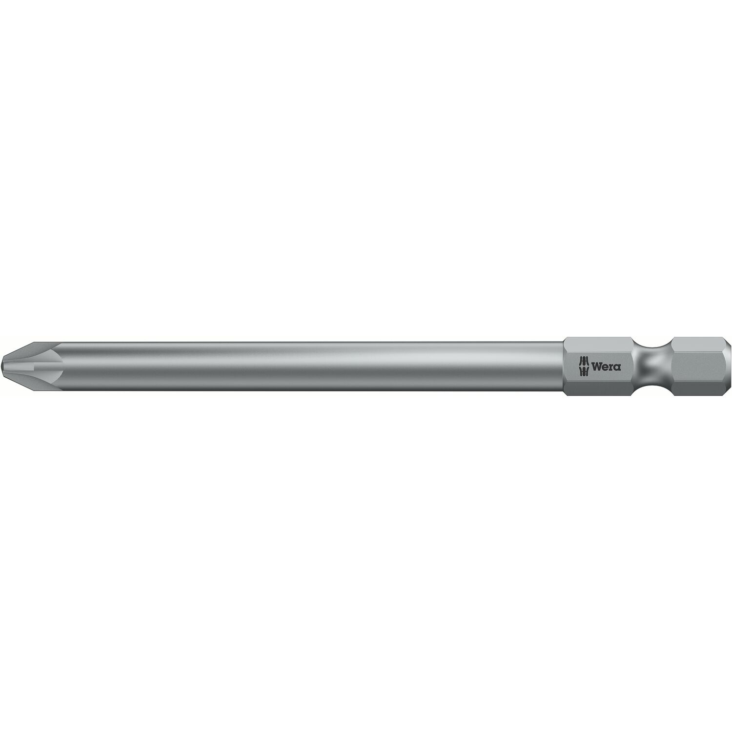 Wera Bit-Einsatz 855/4Z extra lang 1/4"sechskant PZ 2/ 89 mm Pozidriv