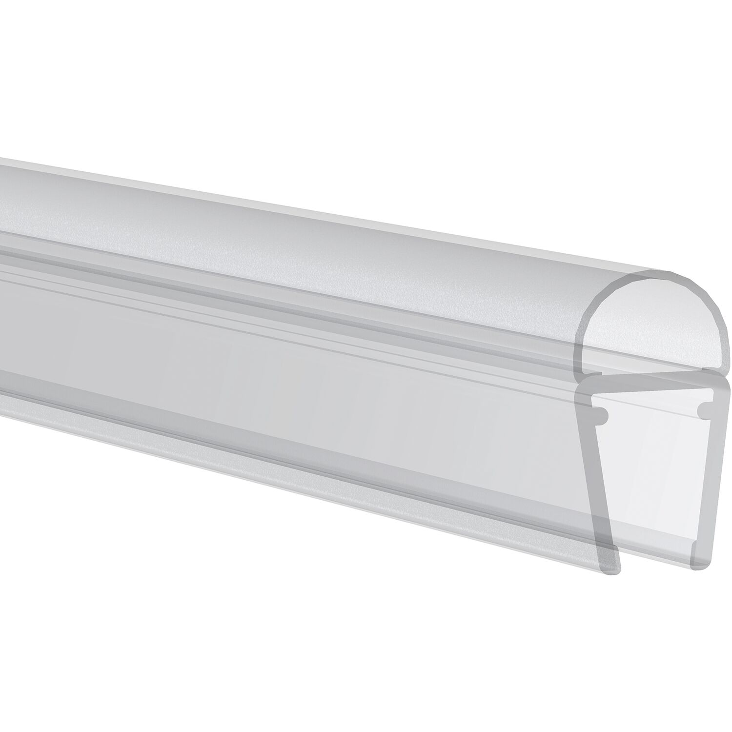 REHAU Streifdichtung für 6 - 8mm 2500mm Kunststoff transparent