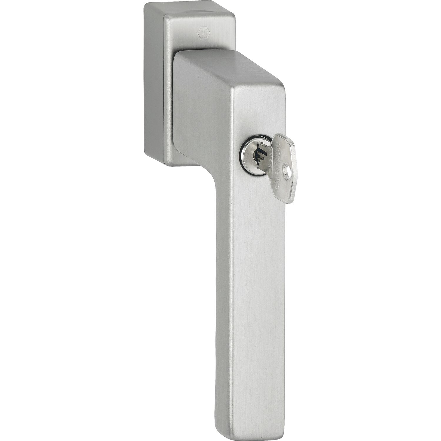 Hoppe HOPPE Fenstergriff TOULON Sperrzylinder Secustik, VK 32-42 mm, edelstahlfarben