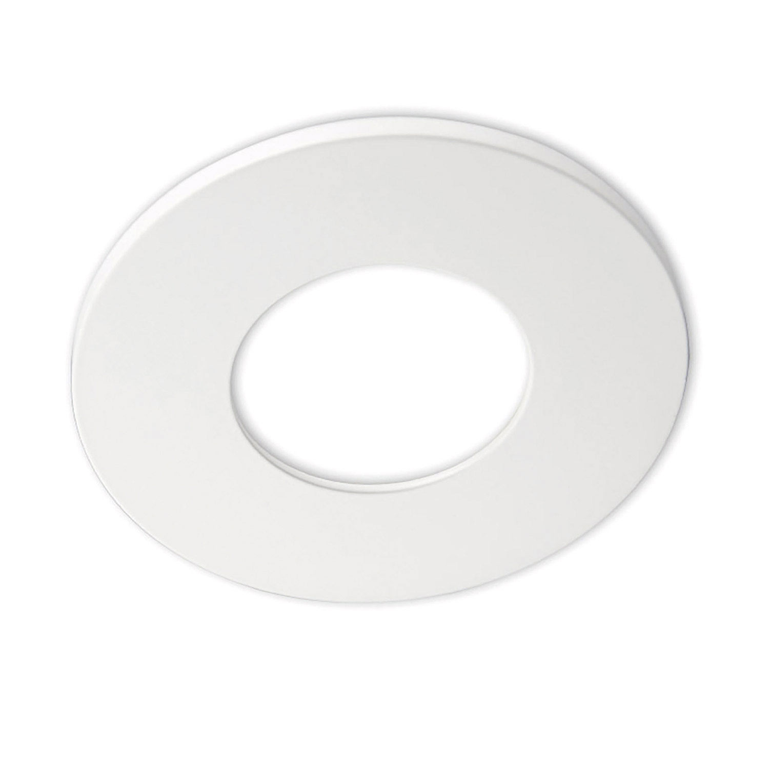 ISOLED Cover Aluminium rund weiß matt für Sys-68