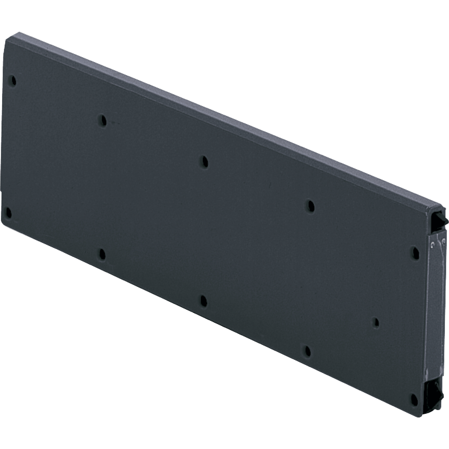 HETTICH Systema Top 2000 Trennwand, EB 392 mm, Stahl schwarz