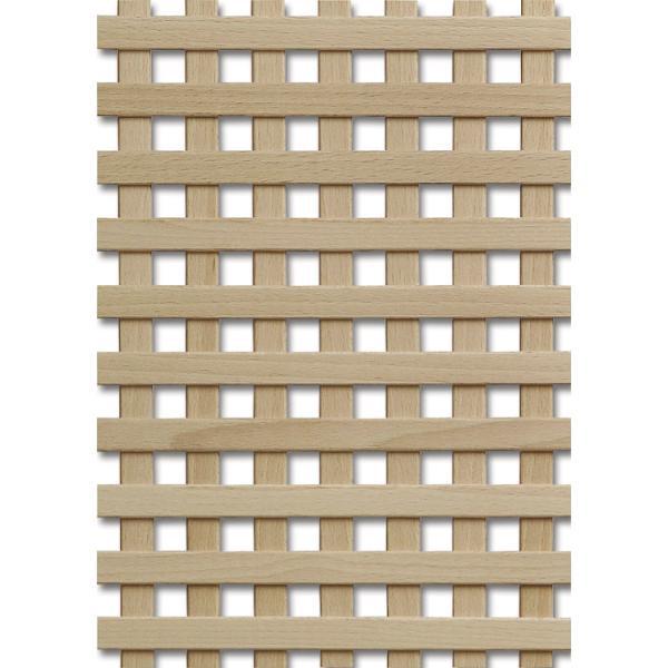 Holzgitter ganze Tafel gerade 1230 x 600 mm europäisches Ahorn