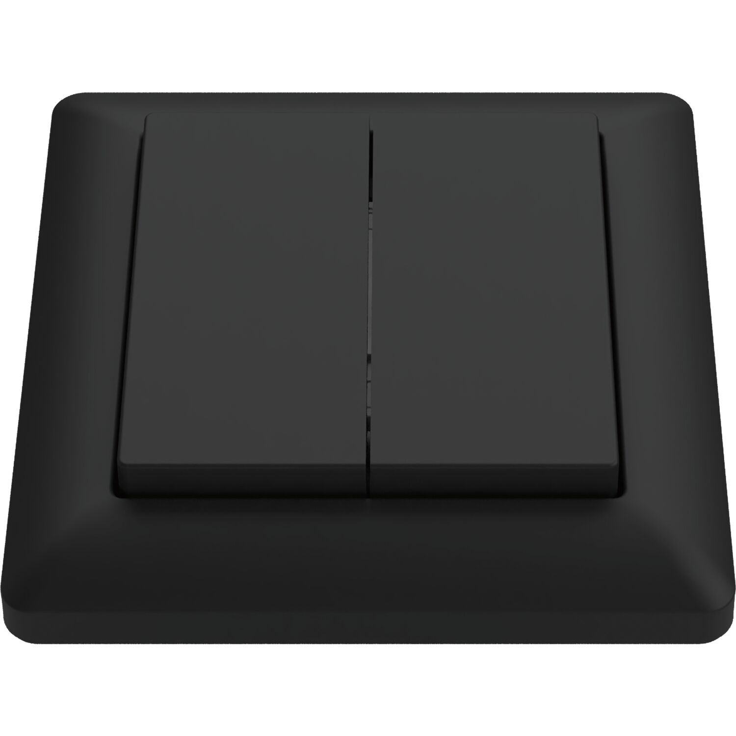SIRO PushPower Schalter Standard 55 4-fach schwarz