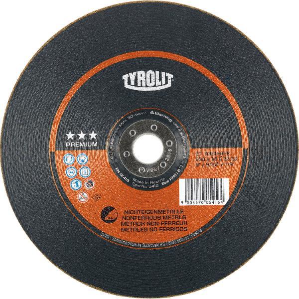 Tyrolit Schruppscheibe Premium*** Alu 125 x 7 mm Form 27