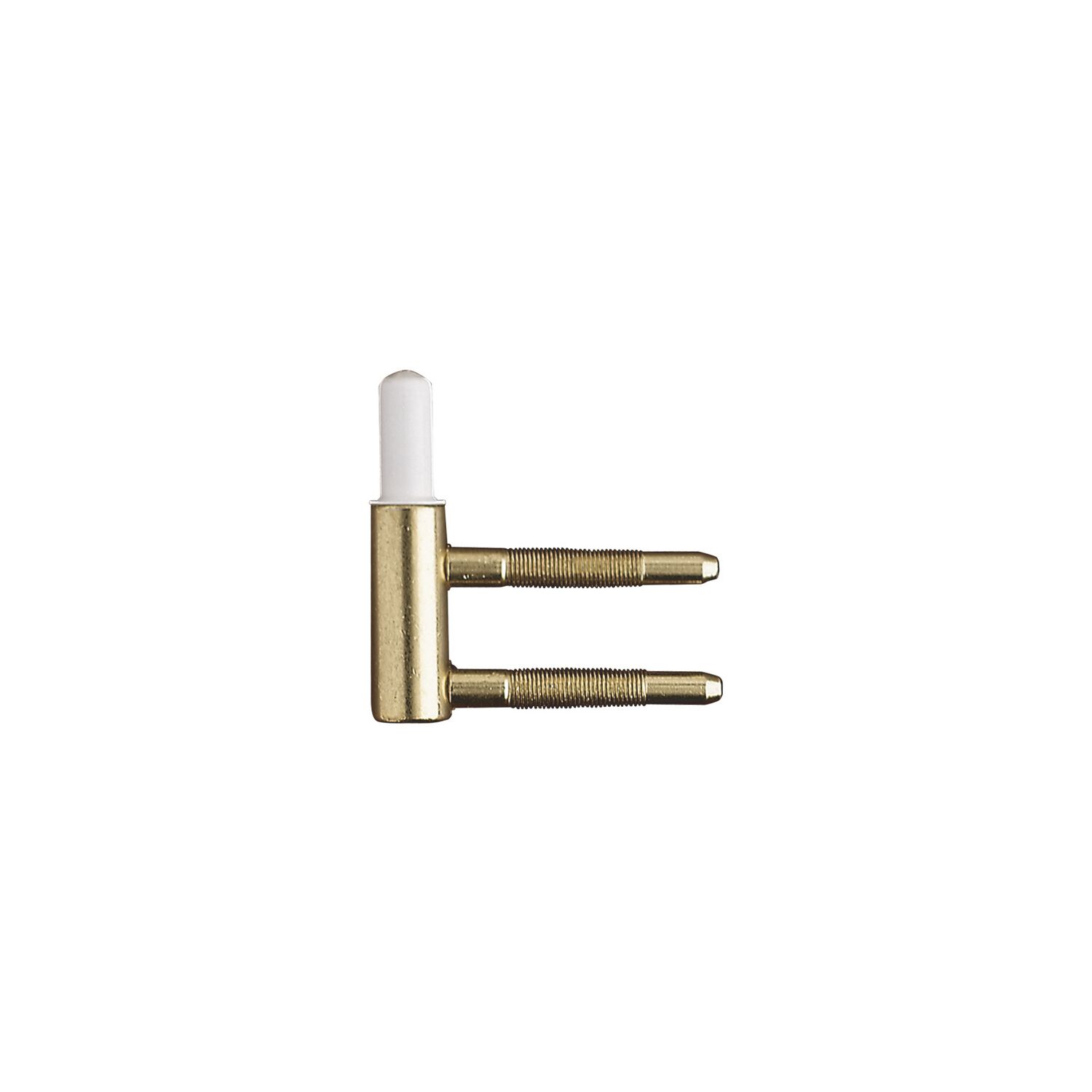 Otlav Einbohrband Typ 101, Rahmenteil, Band ø 15 mm, Stahl vermessingt