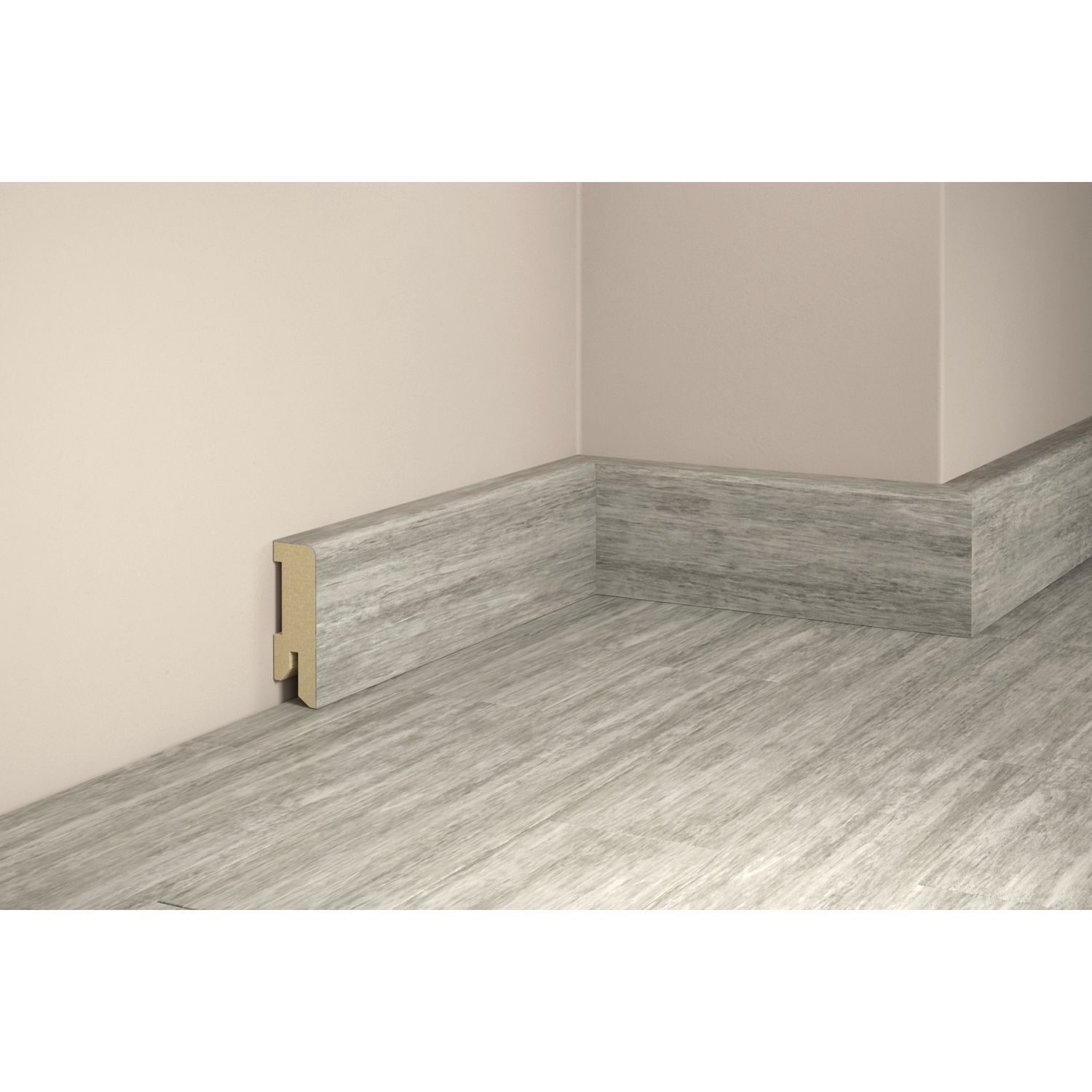 TILO Sockelleiste Vinyl Concrete Natur 16/50