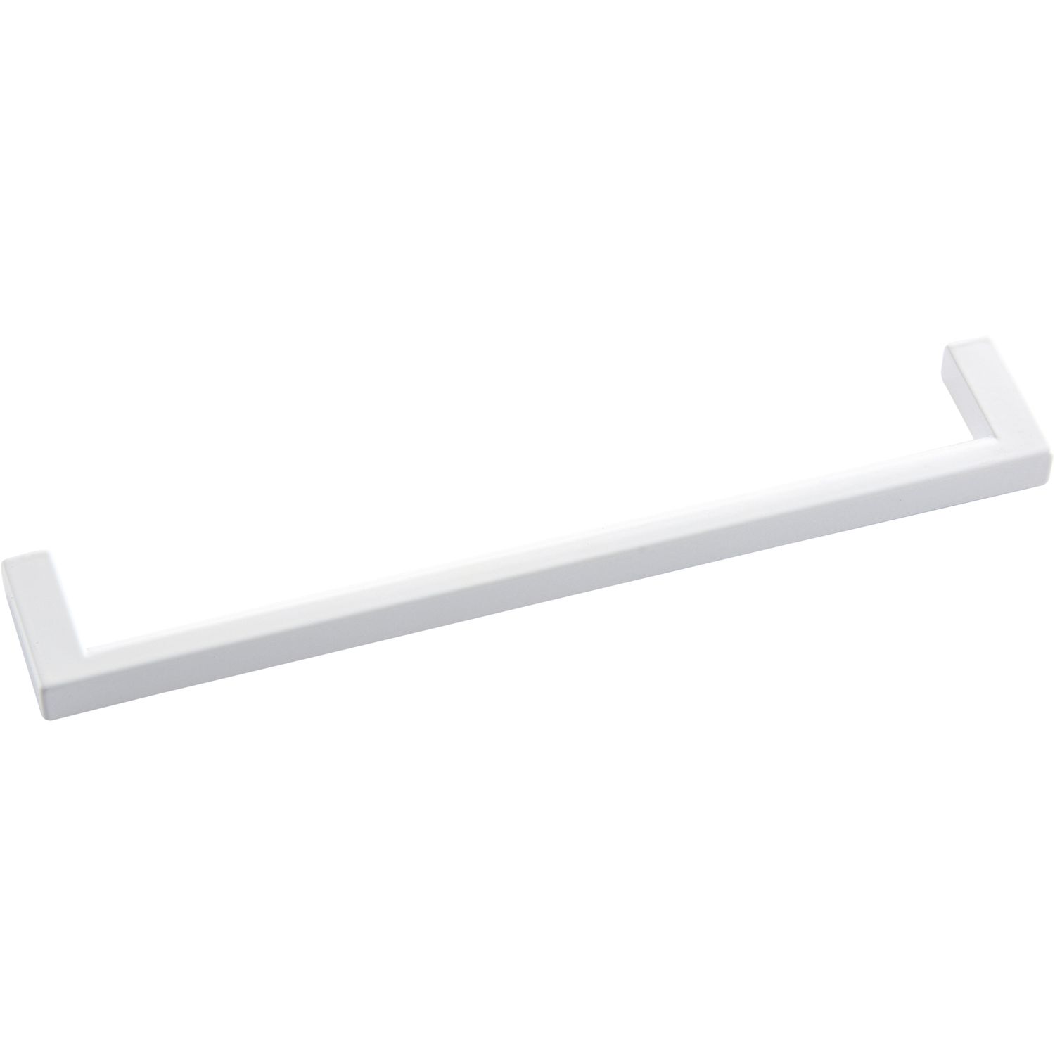 SIRO Griff Macha Lochabstand 128mm Breite 136mm zink weiß glänzend