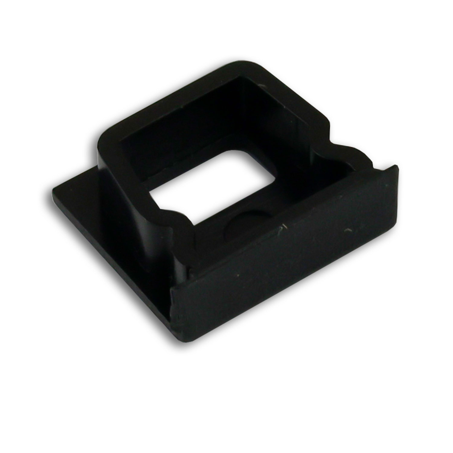ISOLED Endkappe EC82B schwarz für Profil SURF10 mit Kabeldurchführung 1 STK