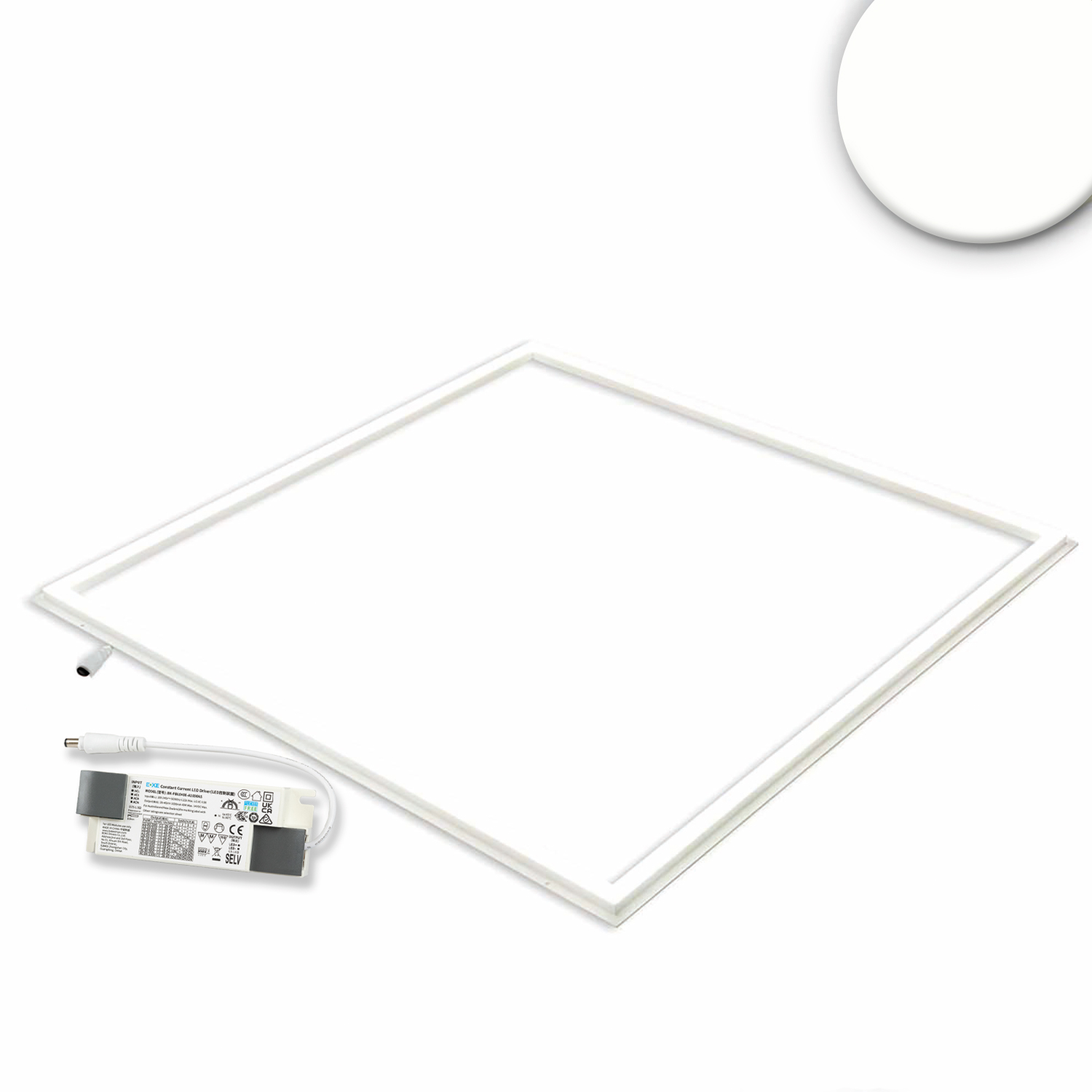 ISOLED LED Panel Frame 625 40W neutralweiß PowerSwitch 21-40W