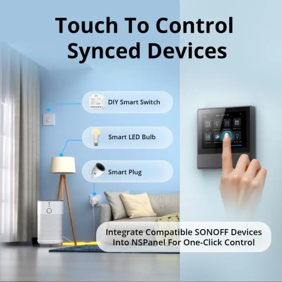 Sonoff NSPanel Smart Scene Wandschalter weiß