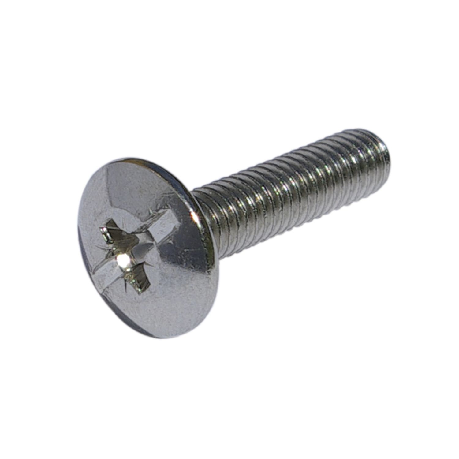 ninka Spezialschraube SO Oval 4/5/6, für Schrankrohrlager, M6 x 14mm, Stahl vernickelt