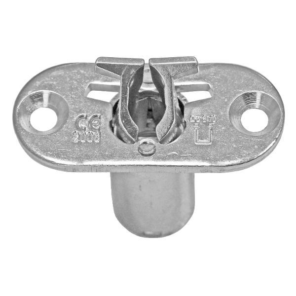 Wilka Schaltschloss 4685, Stulp 24 x 54 mm rund, Stahl verzinkt
