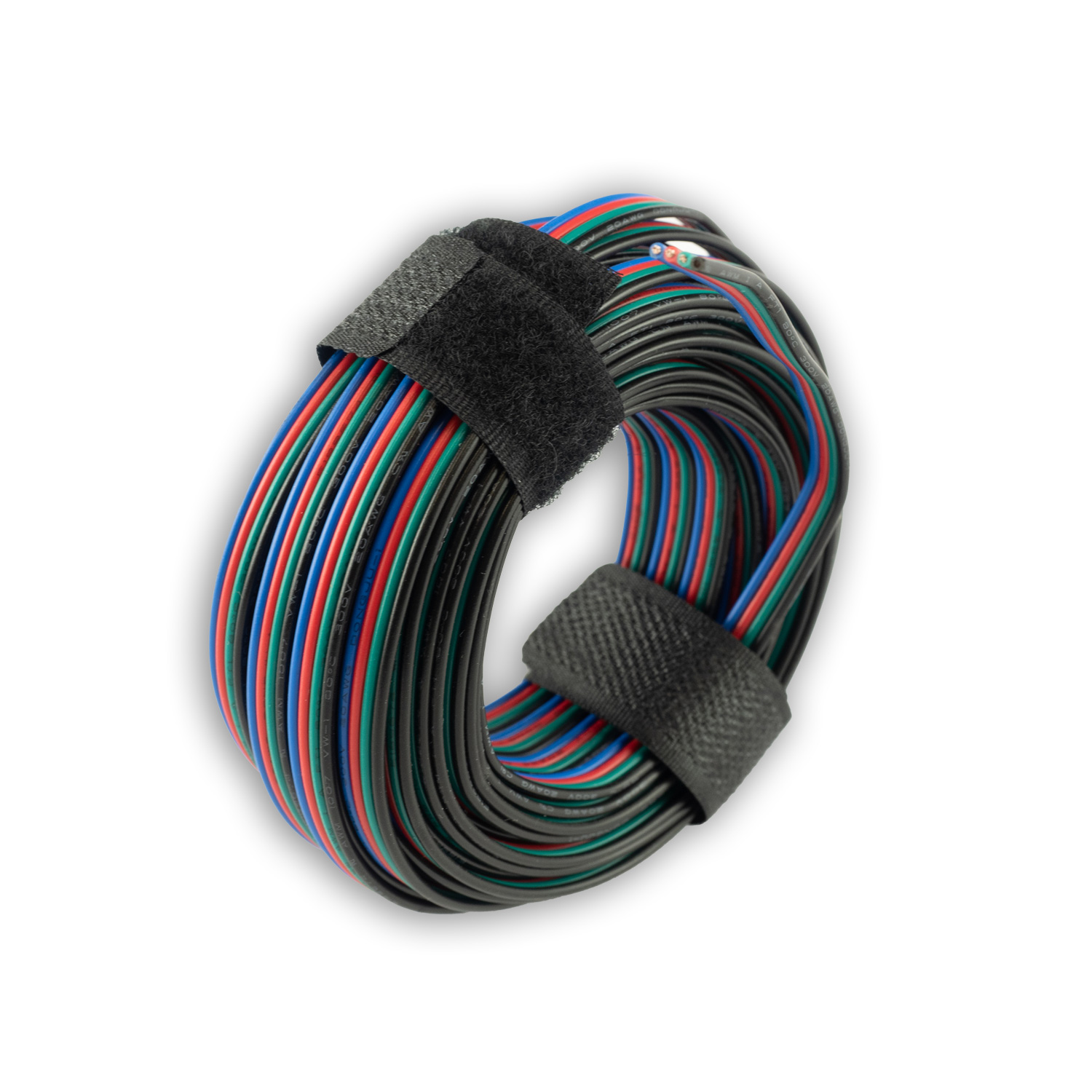 ISOLED Kabel RGB 10m Rolle 4-polig 0,50mm² H03VH-H AWG20