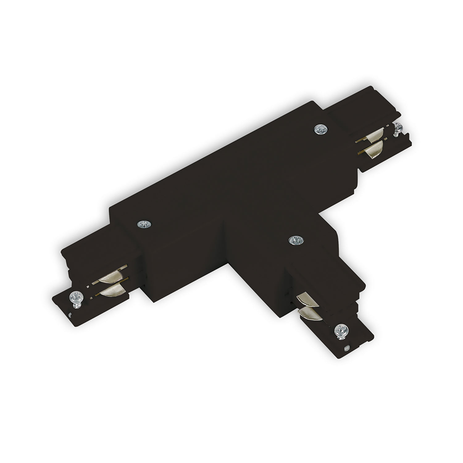 ISOLED 3-Phasen S1 T-Verbinder N-Leiter links Schutzleiter rechts schwarz