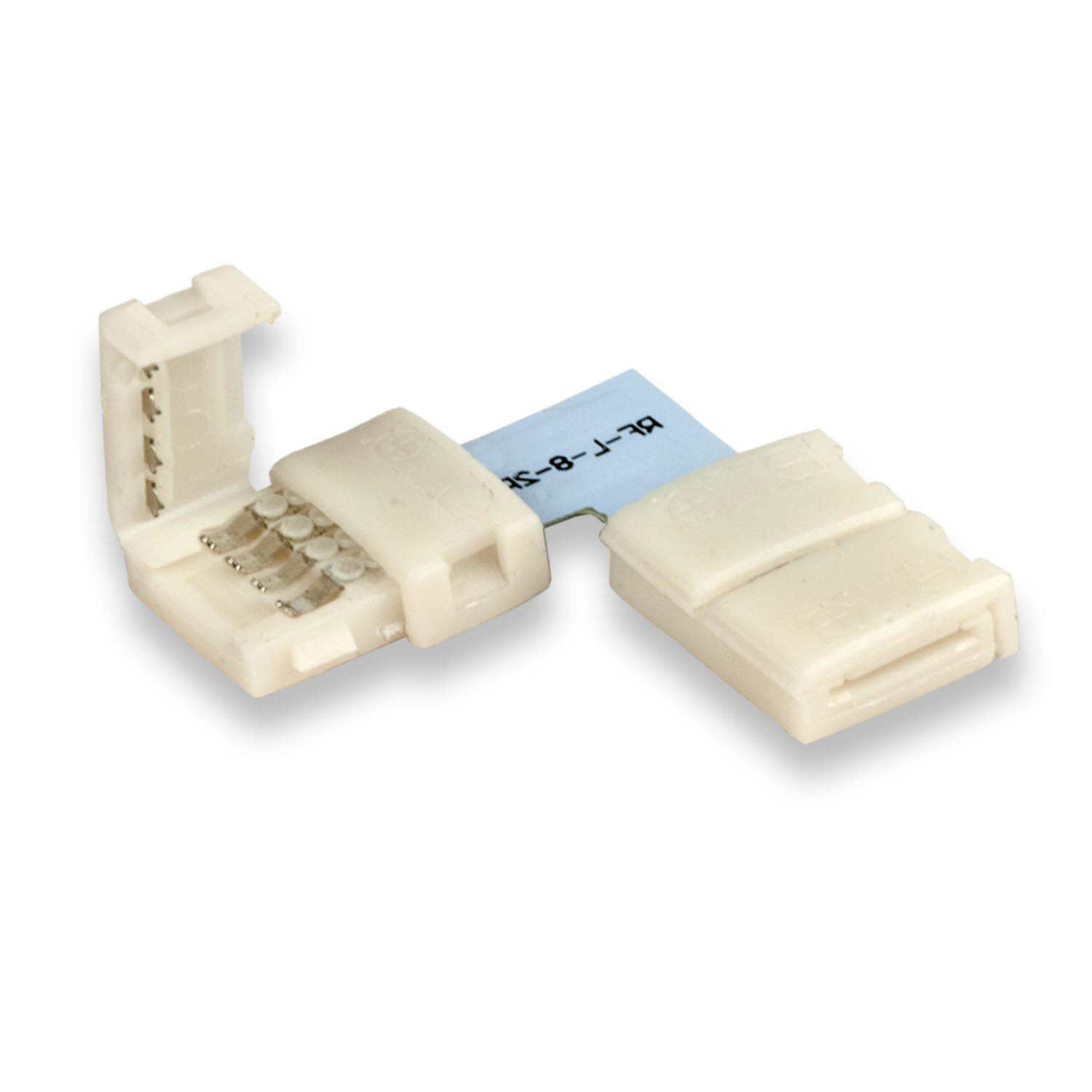ISOLED Clip-Eck-Verbinder (max. 5A) C1-210 für 2-pol. IP20 Flexstripes mit Breite 10mm Pitch >12mm