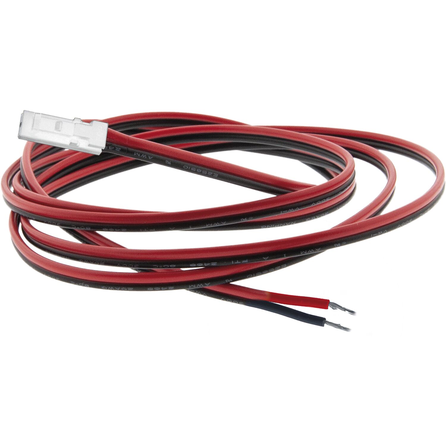SIRO Anschlussleitung 24 V/DC mit Stecker und verzinnten Enden, Länge 2000mm