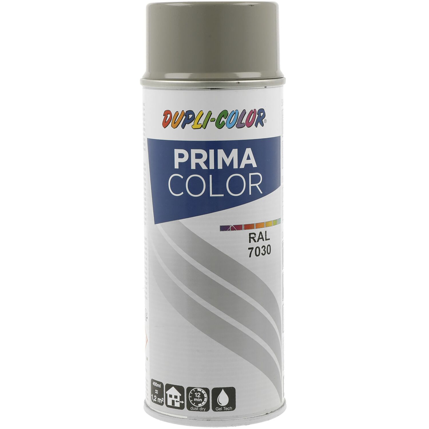 Dupli-Color Lackspray Prima 400ml steingrau glänzend RAL 7030 (400 ml)