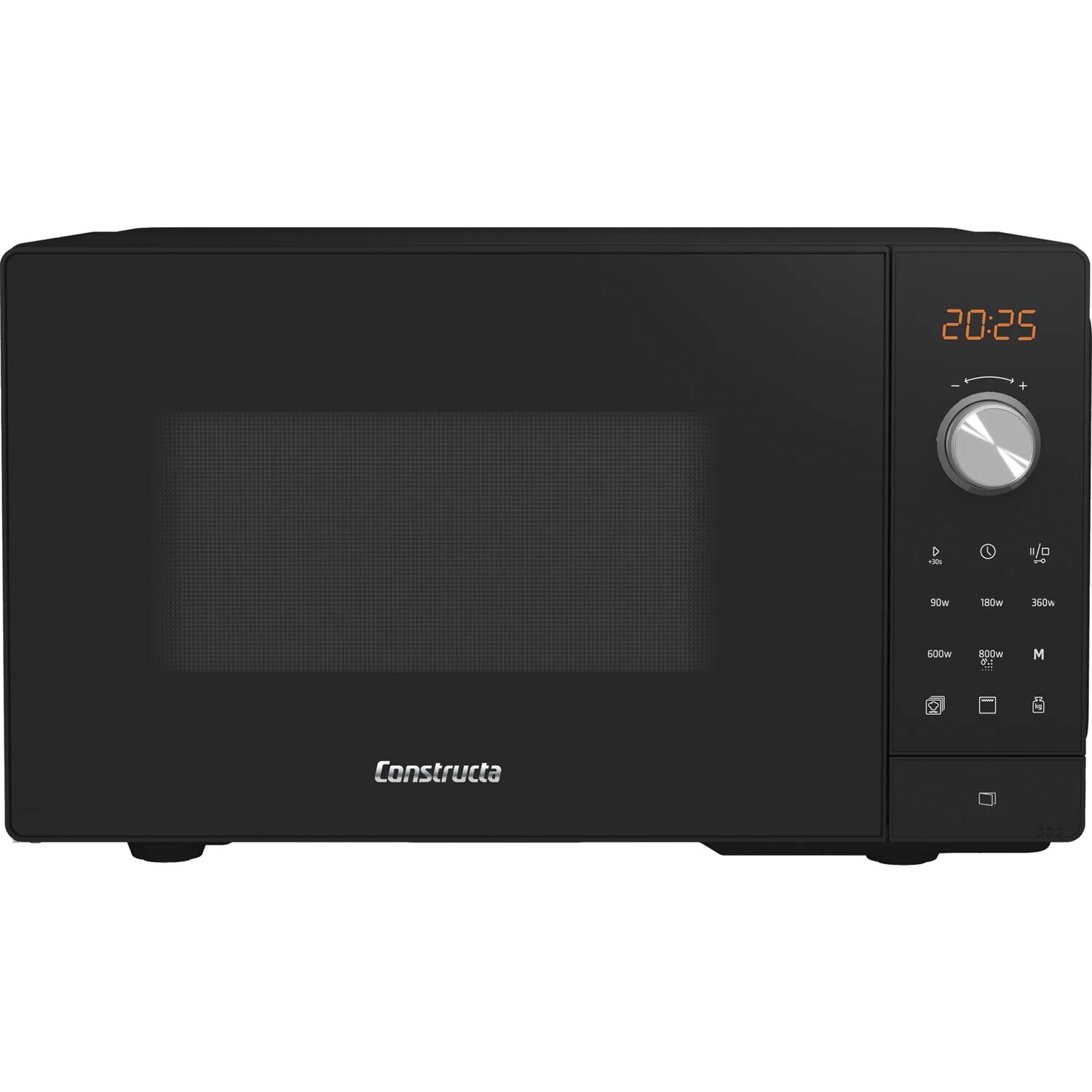 CONSTRUCTA Stand-Mikrowelle CP1G91255, Schwarz
