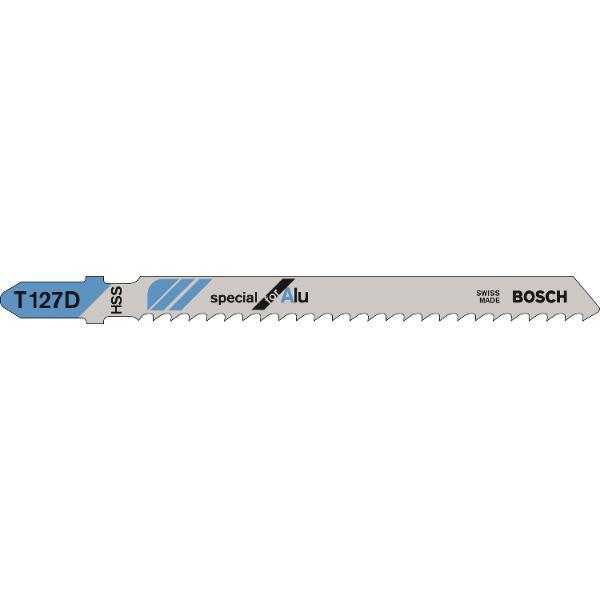 Bosch Stichsägeblatt T127D Alu - 5 Stück