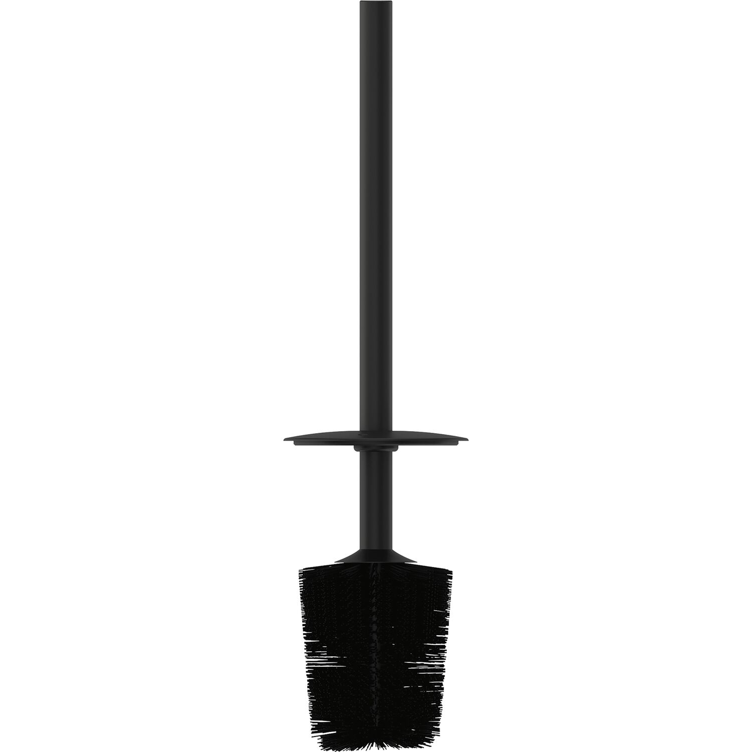 GEESA WC-Ersatzbürste Opal Metallfinish Schwarz gebürstet