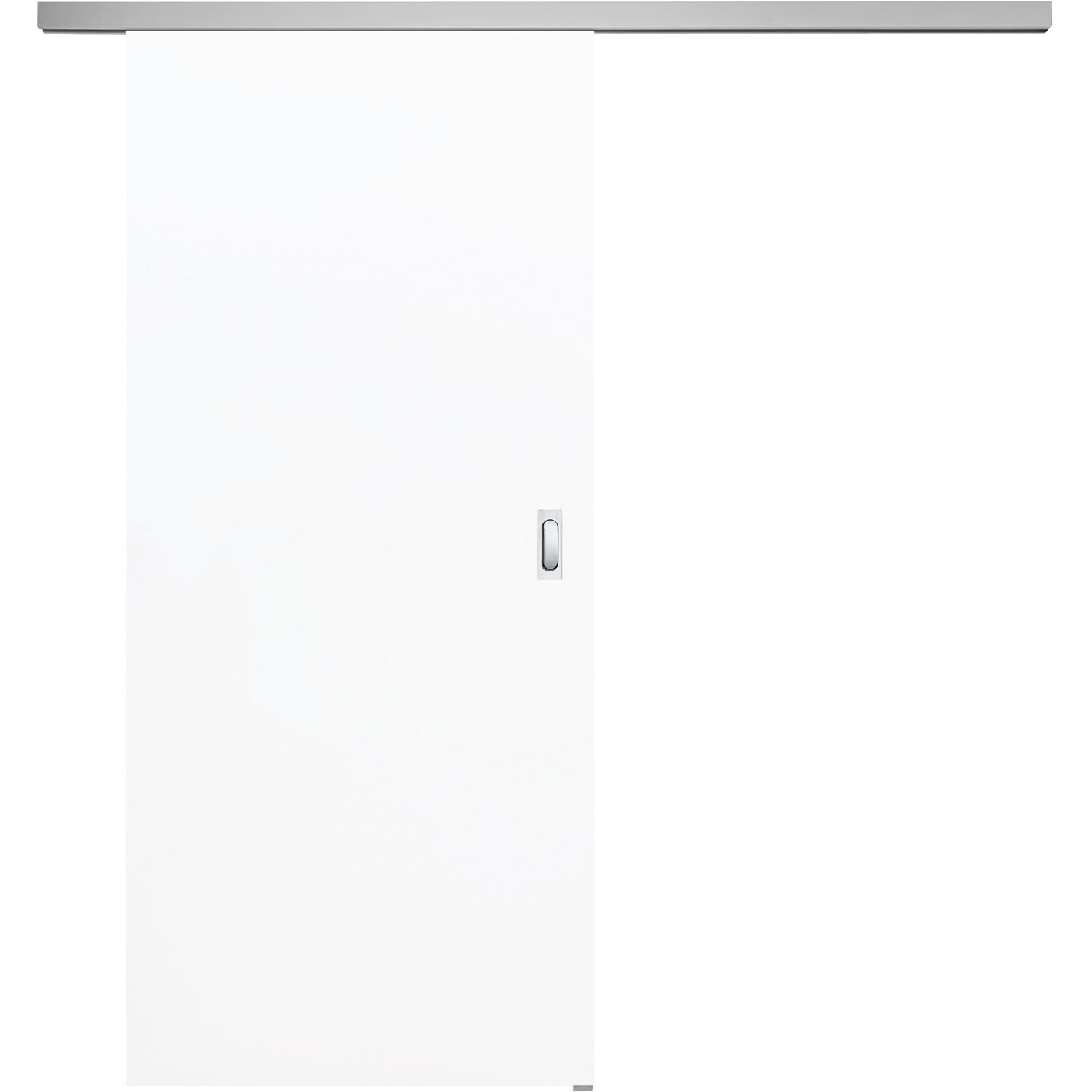 ninka SOLIDO Donau Schiebetüre Set CPL weiß RAL 9016, 820x2070 mm