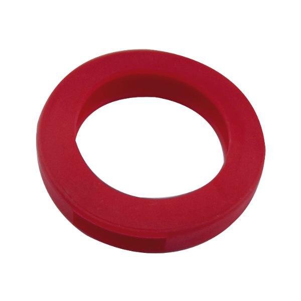 Kennringe rund, groß für Zylinderschlüssel Ø 28 mm, Kunststoff rot