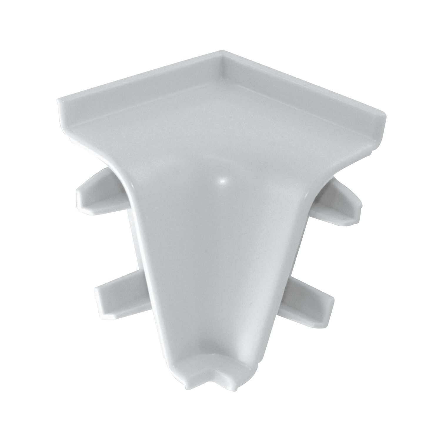 REHAU Innen-Eckstück Rauwalon trend-line 90° Kunststoff alufarbig