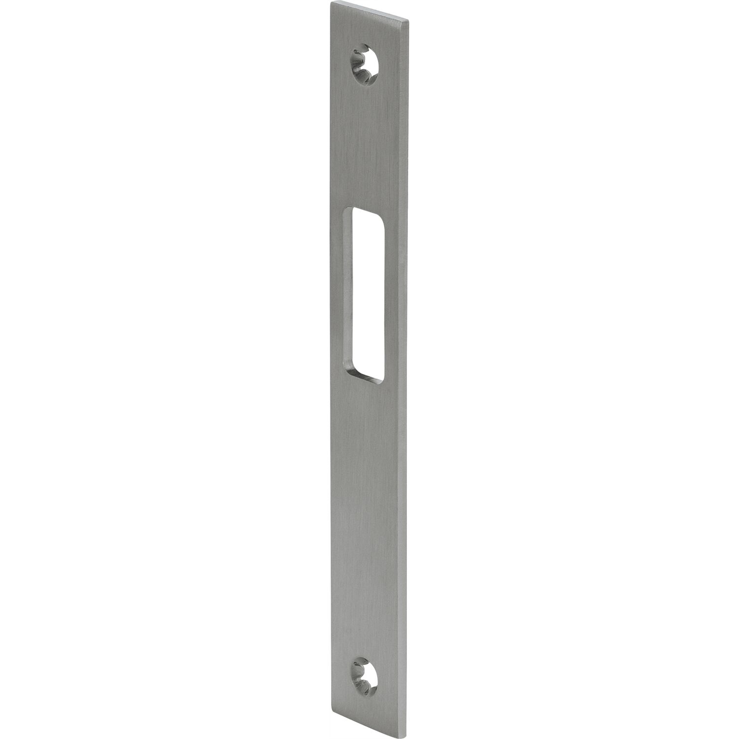 Wilka Schließblech 9317 flach für Rohrrahmen-Fallenschloss, 170x24x3mm,Edelstahl