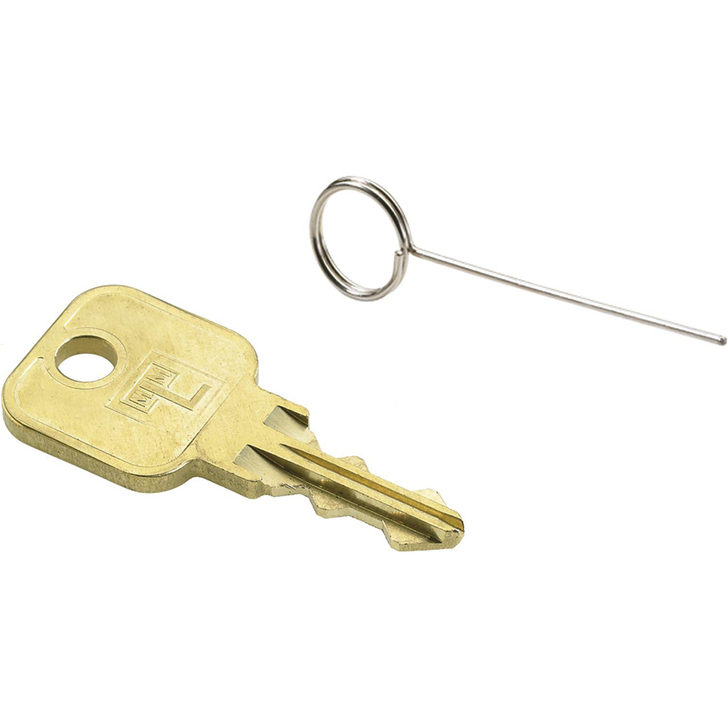 Hettich Notöffnungsschlüssel und Codefindernadel - Fixcode, Stahl vernickelt