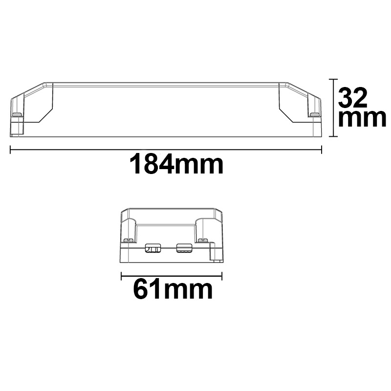 ISOLED LED Trafo 24V/DC 0-100W SELV