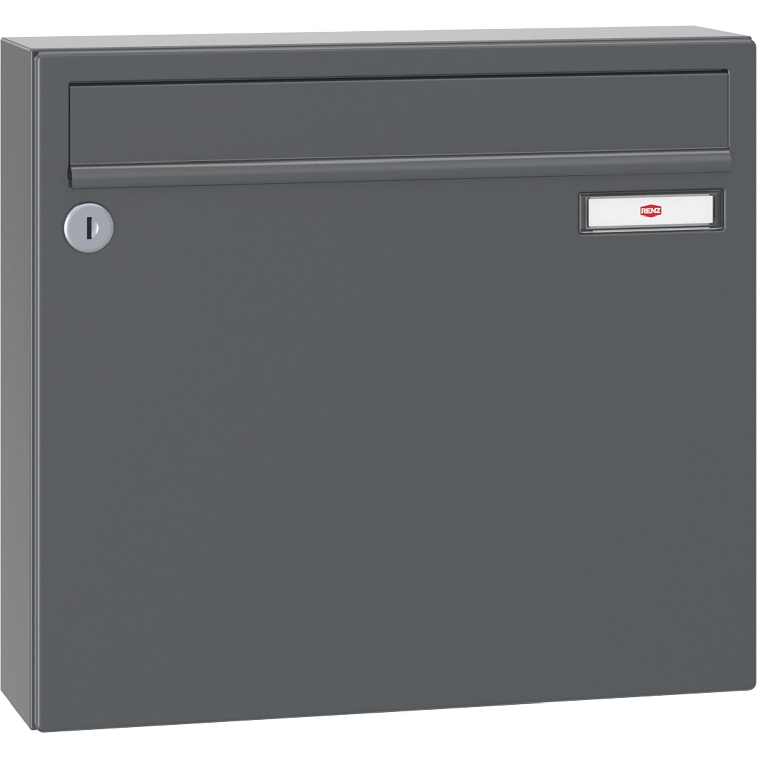 RENZ Aufhängebriefkasten SERIE 17 - 370 x 330 x 100, anthrazitgrau RAL 7016