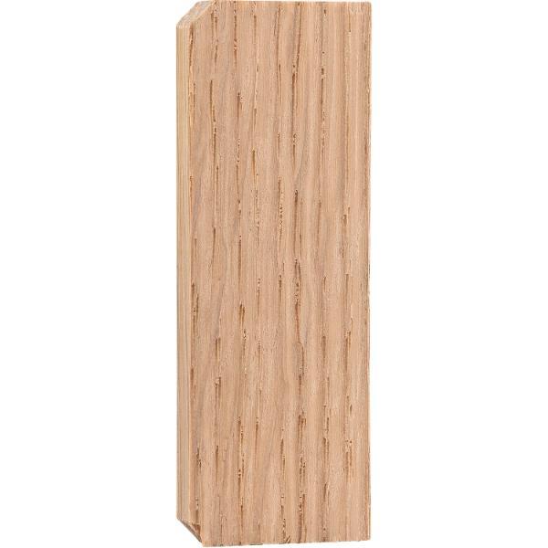 Endkappen Holz C-Profil, Eiche roh