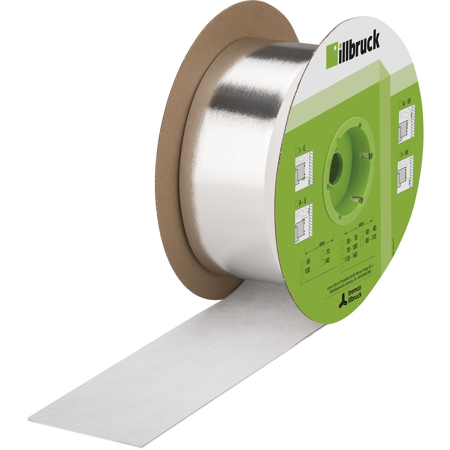 illbruck ME322 Fensterfolie Innen EW 100mm x 25m
