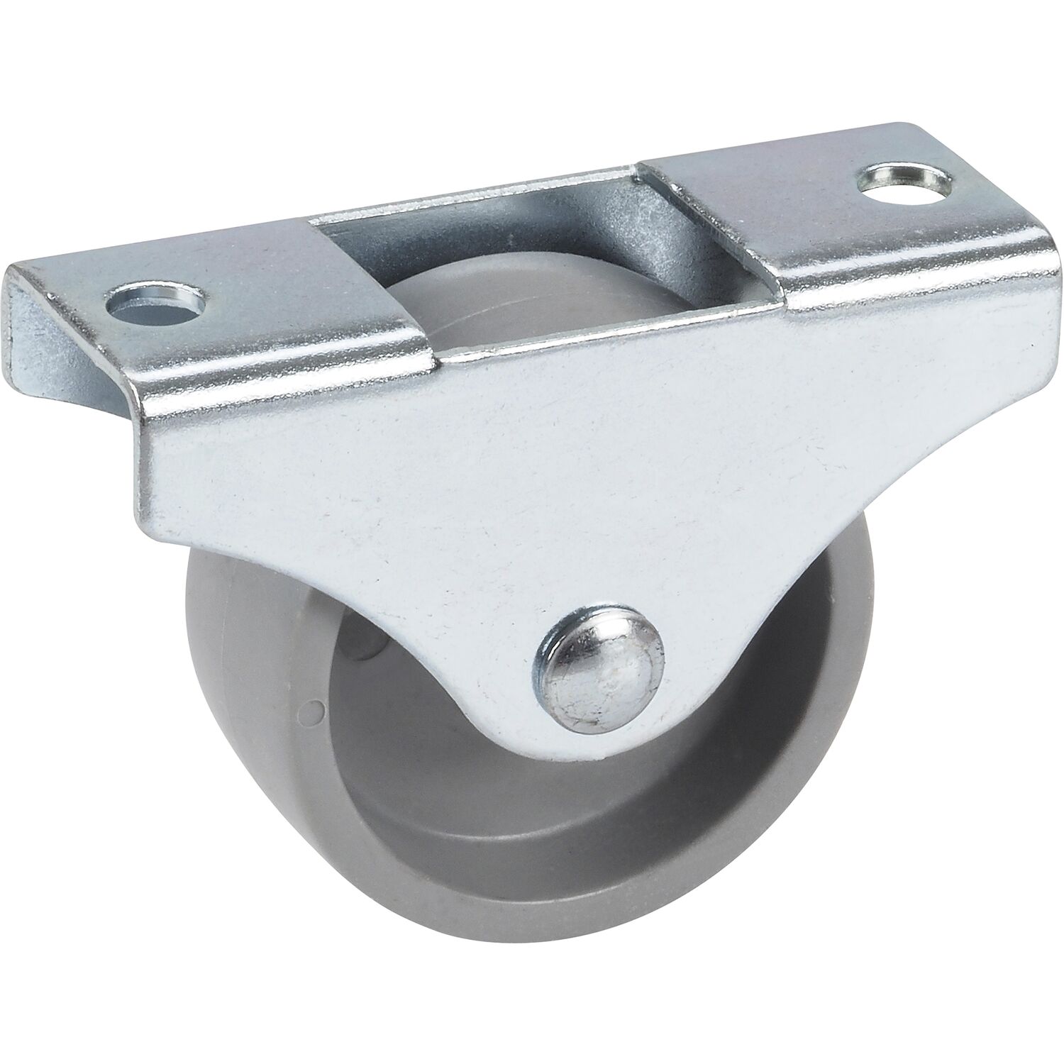 Dörner + Helmer Bockrolle Kunststoff-Rad 45 mm 50 kg Platte