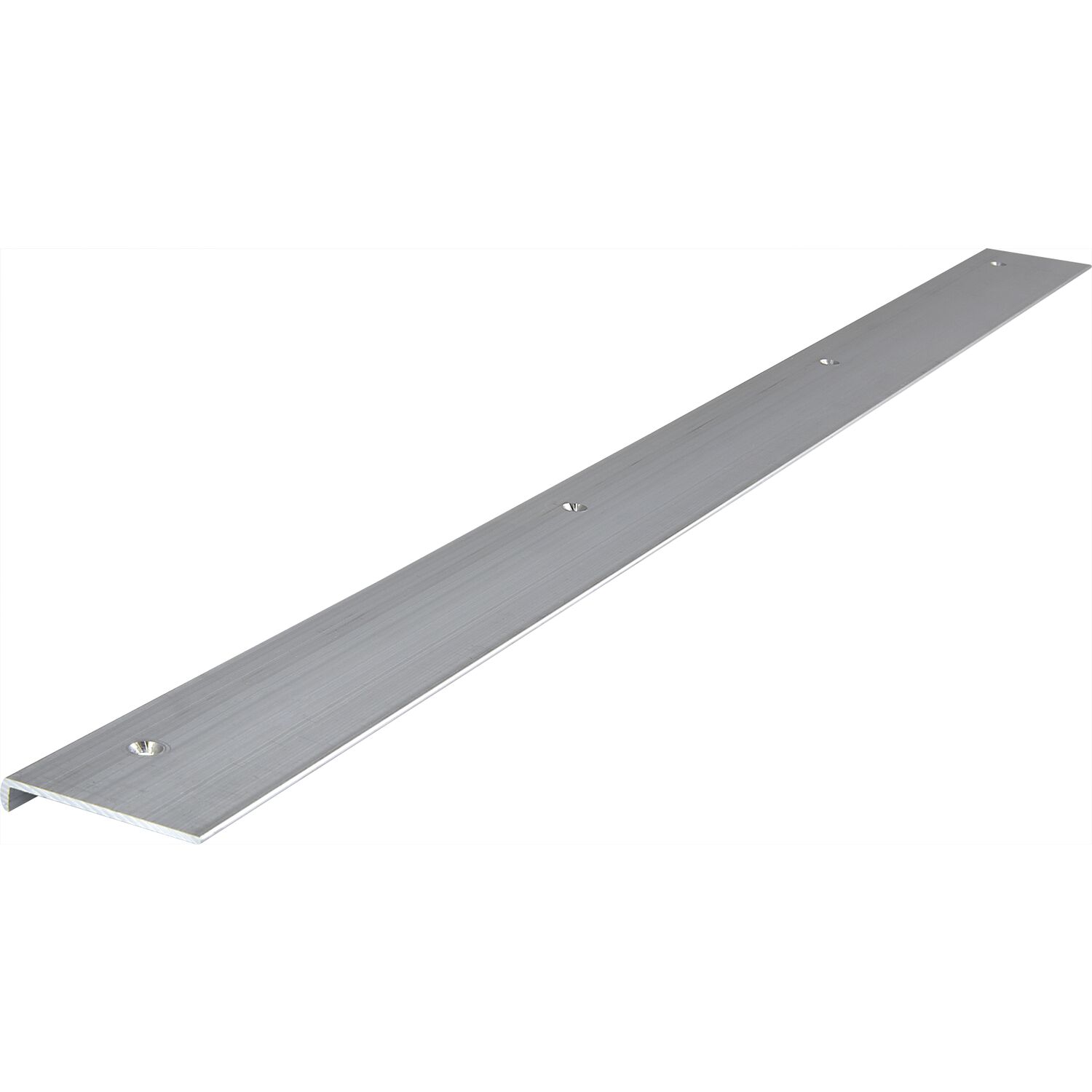 SCHÜCO Arbeitplatten-Abschlussprofil Anschrauben 600 mm Alu roh