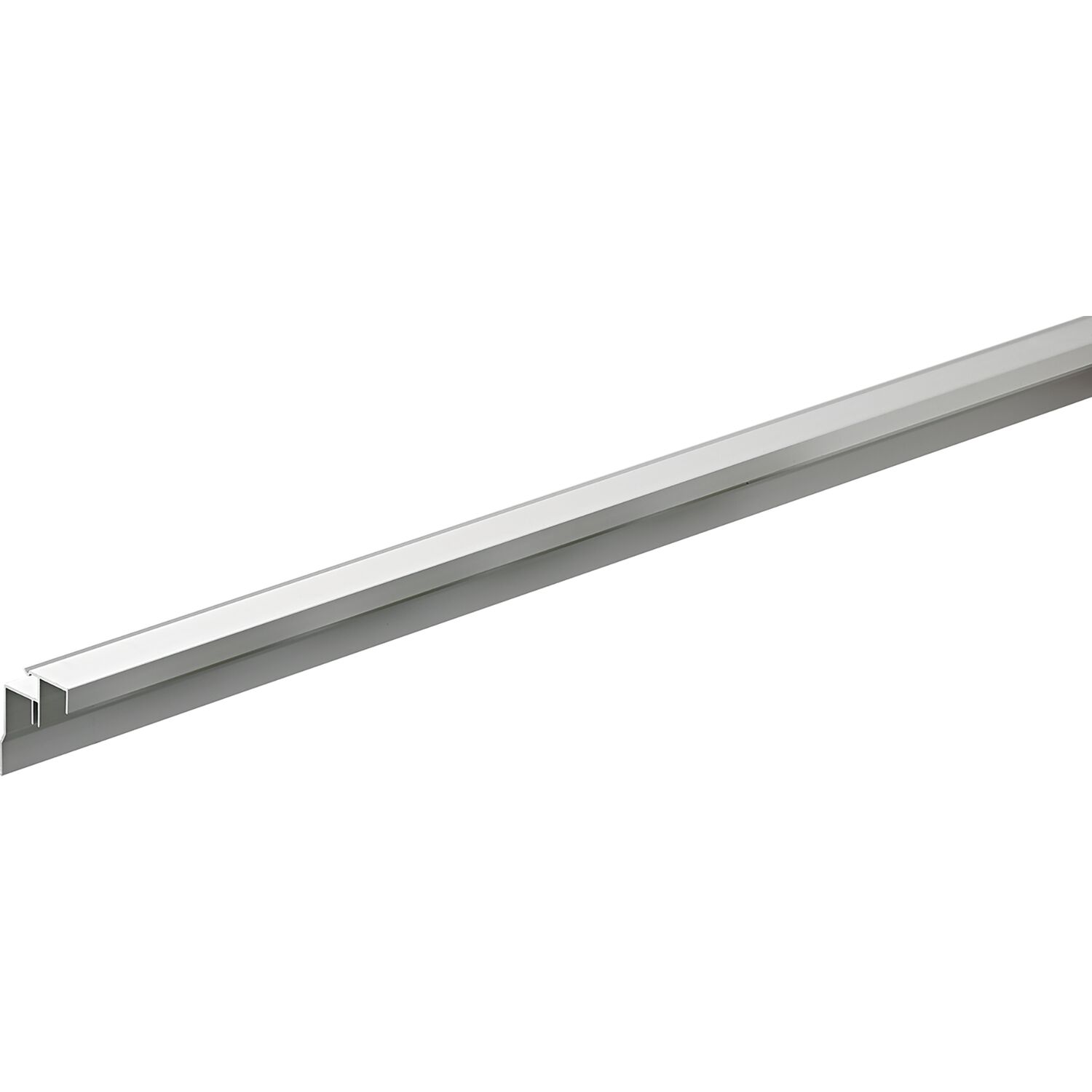 Hettich TopLine XL Führungsschiene 4000 mm, Aluminium eloxiert (250 mm)