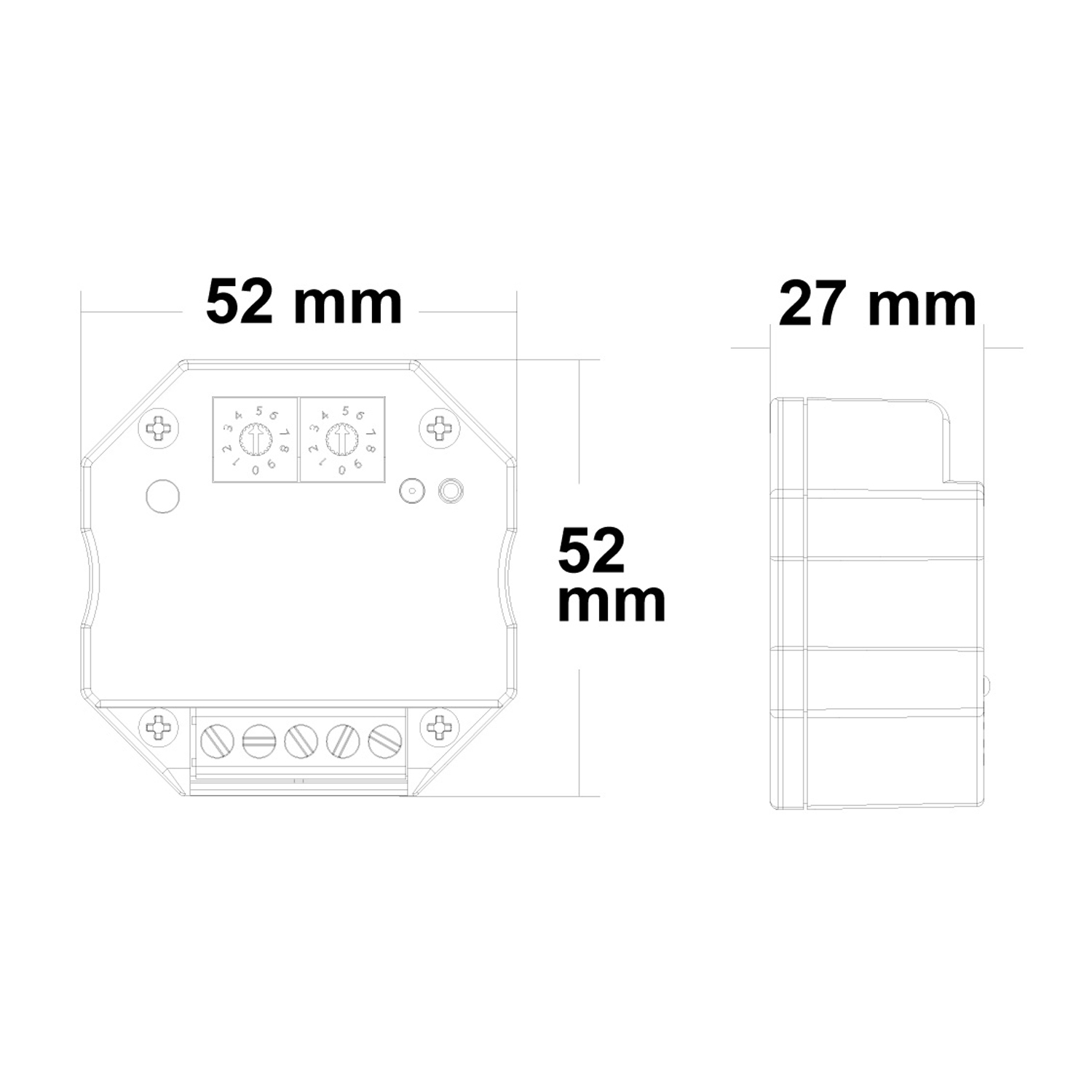 ISOLED Sys-Pro + Zigbee 3.0 auf DALI DT6/DT7/DT8 Konverter 24V DC oder DALI Busspannung
