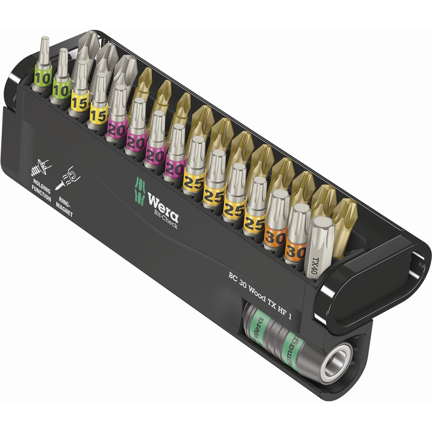 Wera Bit-Check 30 Wood TX HF1 30-teilig