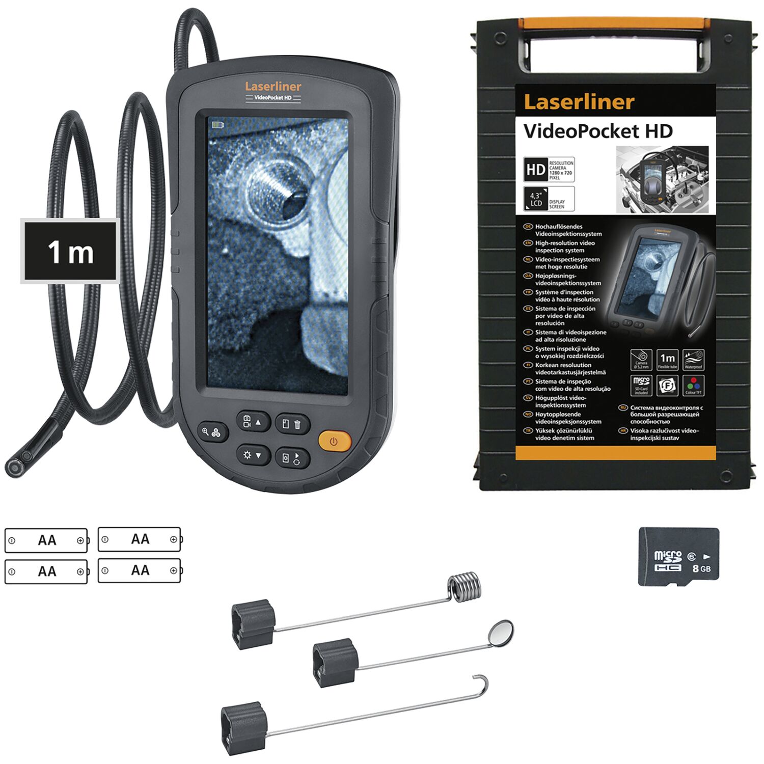 Laserliner Video-Inspektionssystem VideoPocket HD