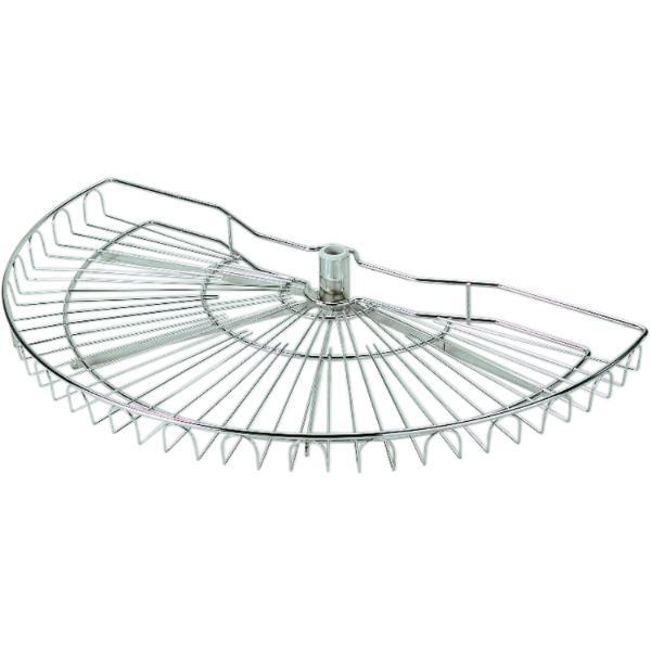 Vauth-Sagel VS COR Wheel Eckschrank-Drehboden 2/4-Kreis Set Classic 650 mm Silber