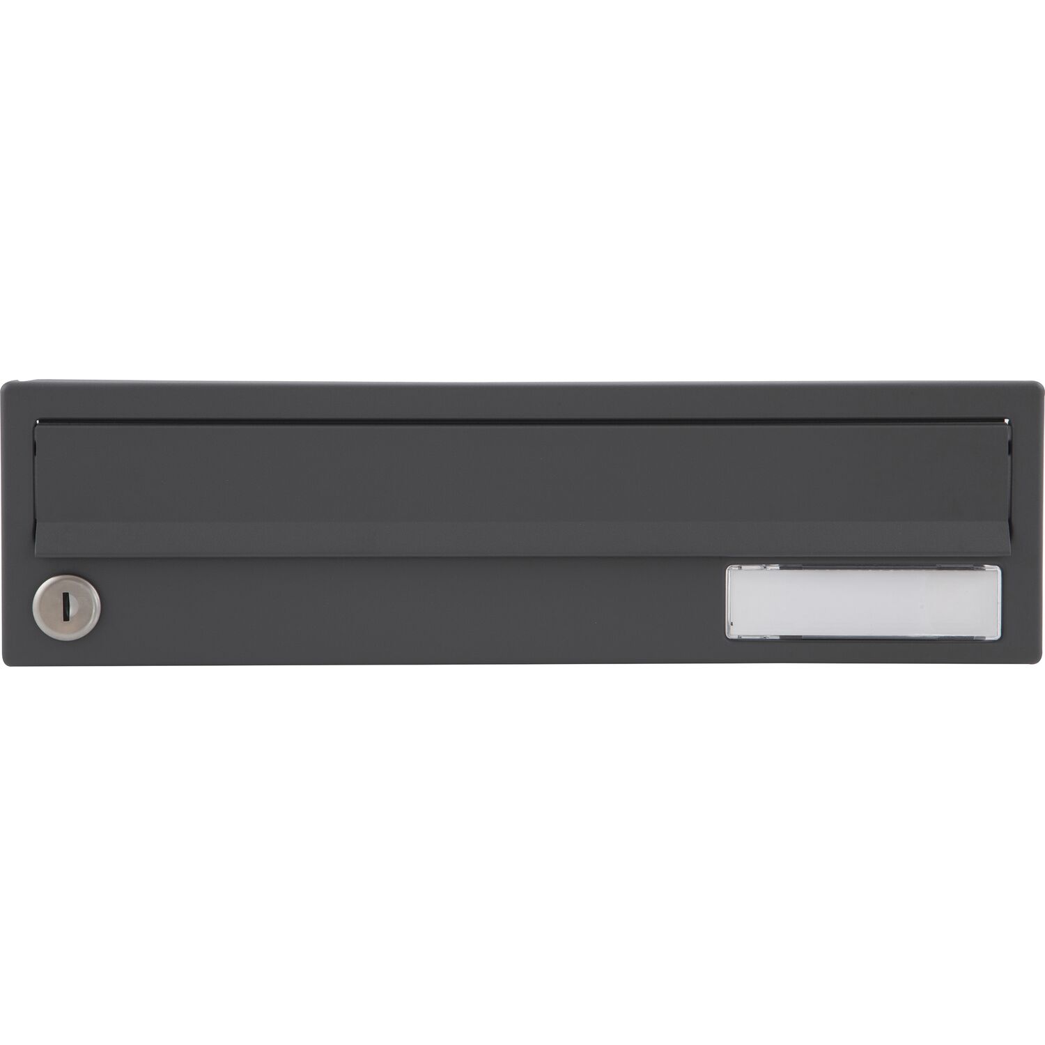 ninka RENZ Ersatztüre für Hausbrieffachanlage 300 x 110 mm, basaltgrau RAL7012