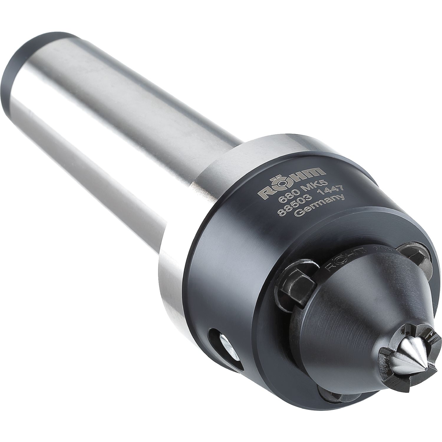 RÖHM Constant Stirnseiten-Mitnehmer-Type CoAE, MK 4,Grundk. m. Morsekegel, hydr.