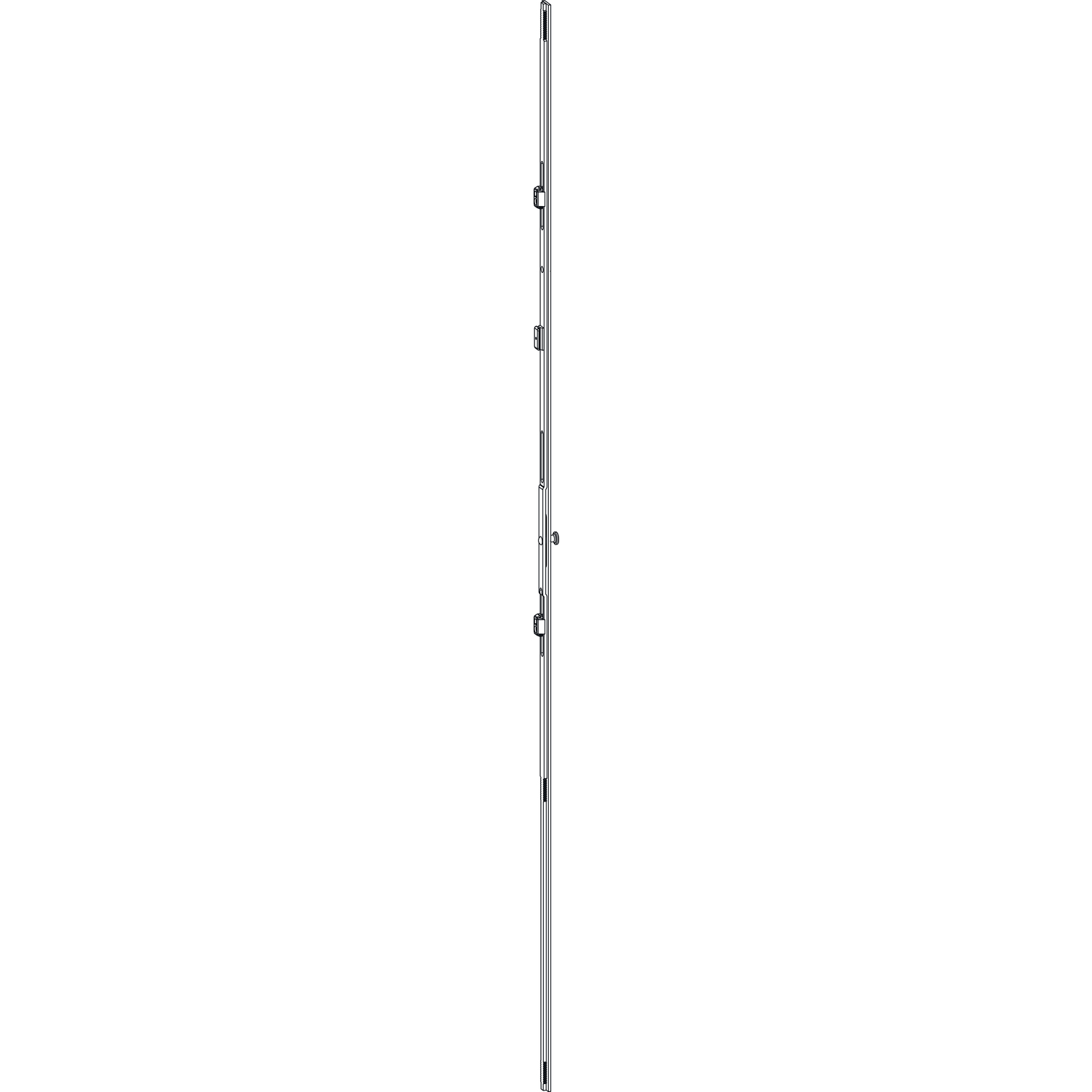GU -966 PSK oZ Mittelstück, L= 780 mm, senkrecht/waagrecht oben/unten