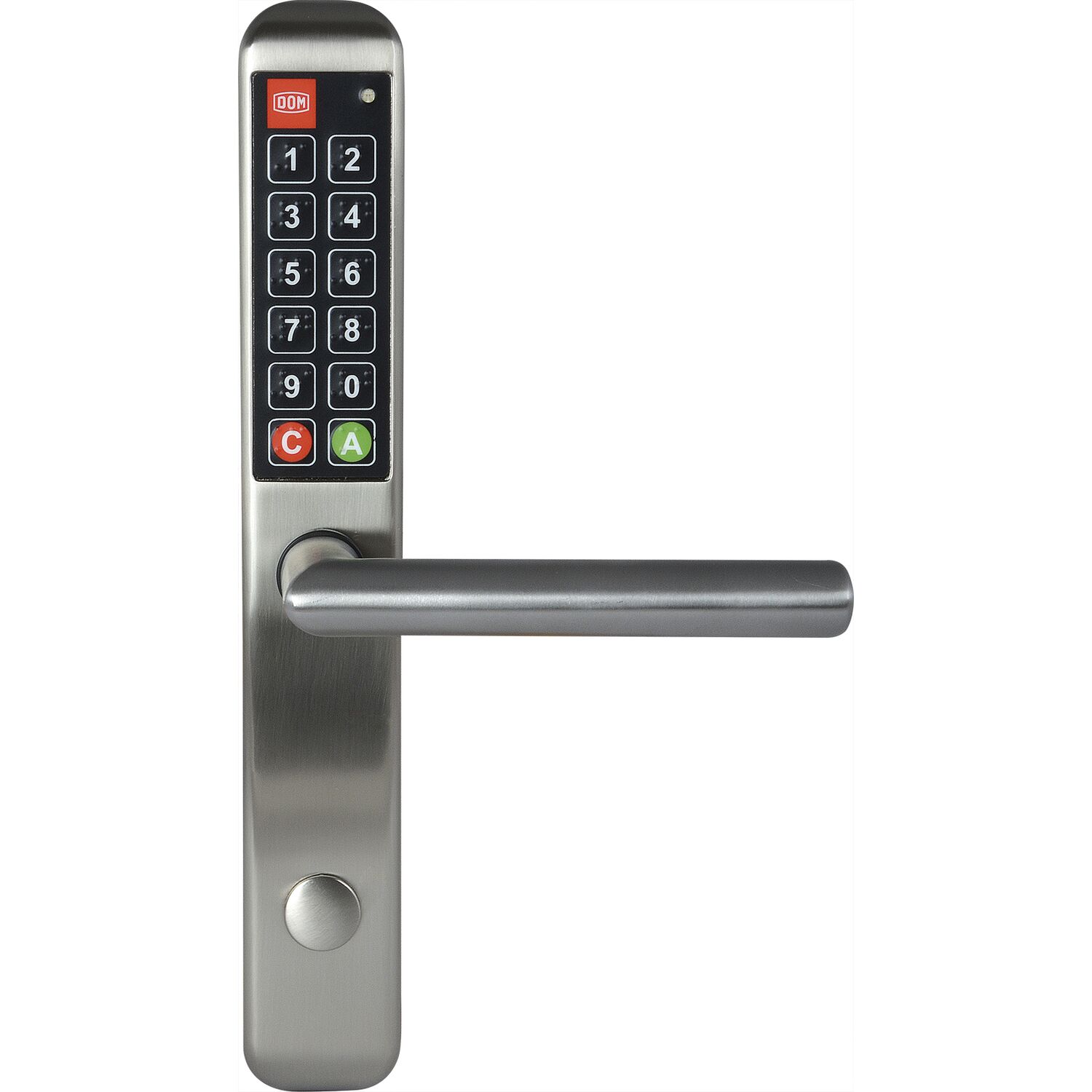Zutrittskontrollsystem, Langschildbeschlag EasyKey Slim, PZ 88, Edelstahl