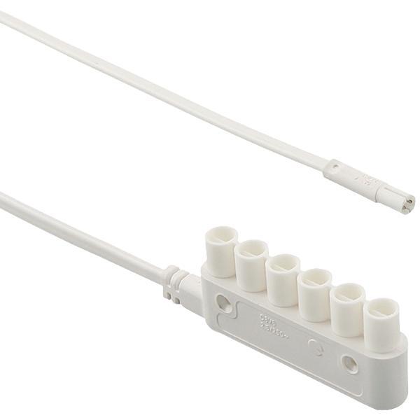 Elektra Verteiler 6-fach Mini-Stecksystem, 230 V, Länge 600 mm