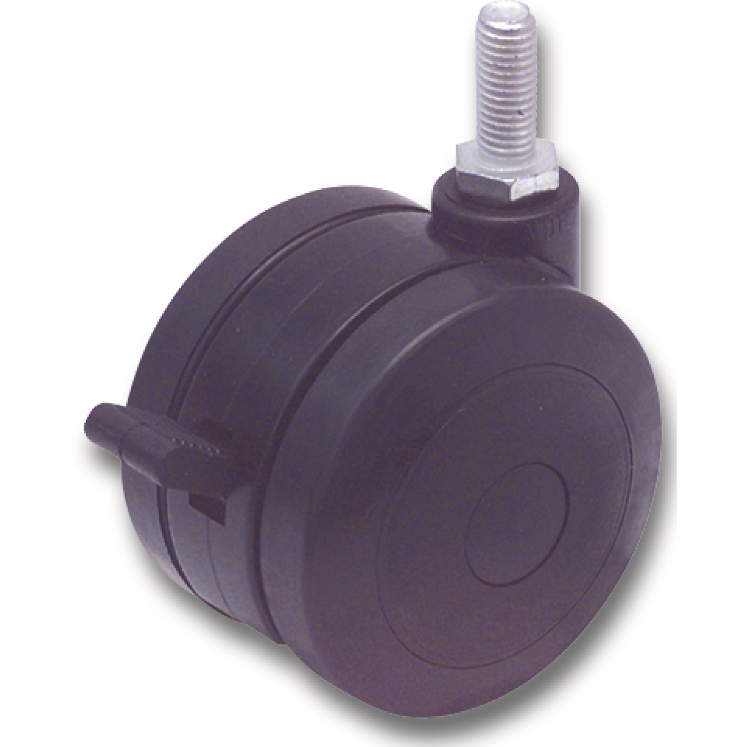 Doppel-Lenkrolle Spezial 75 mm 70 kg Gewindestift