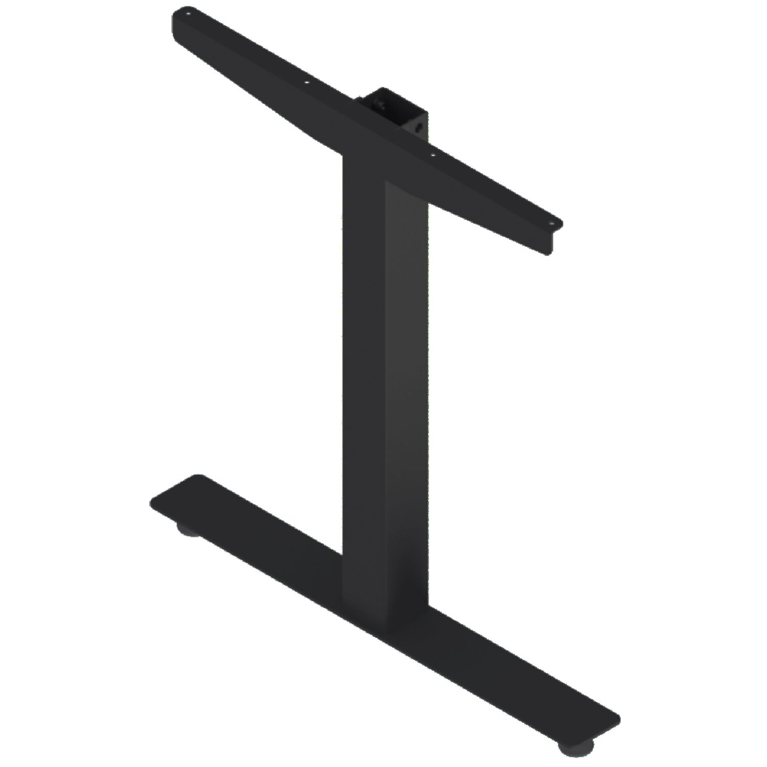 Tischgestell Basic 1 Seitenteile links/rechts Stahl schwarz RAL9005